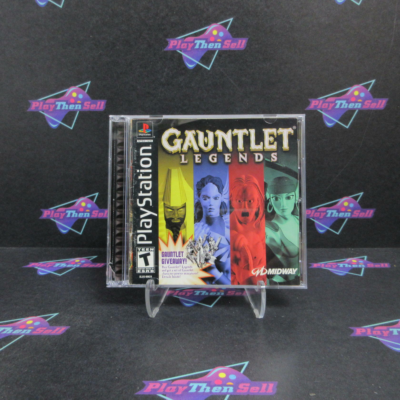 Gauntlet Legends PS1 PlayStation 1 Complete - Very Good