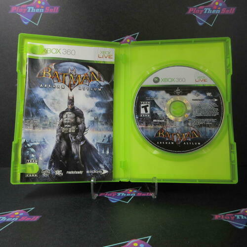 Batman Arkham Asylum GameStop Exclusive Xbox 360 Complete - Very Good