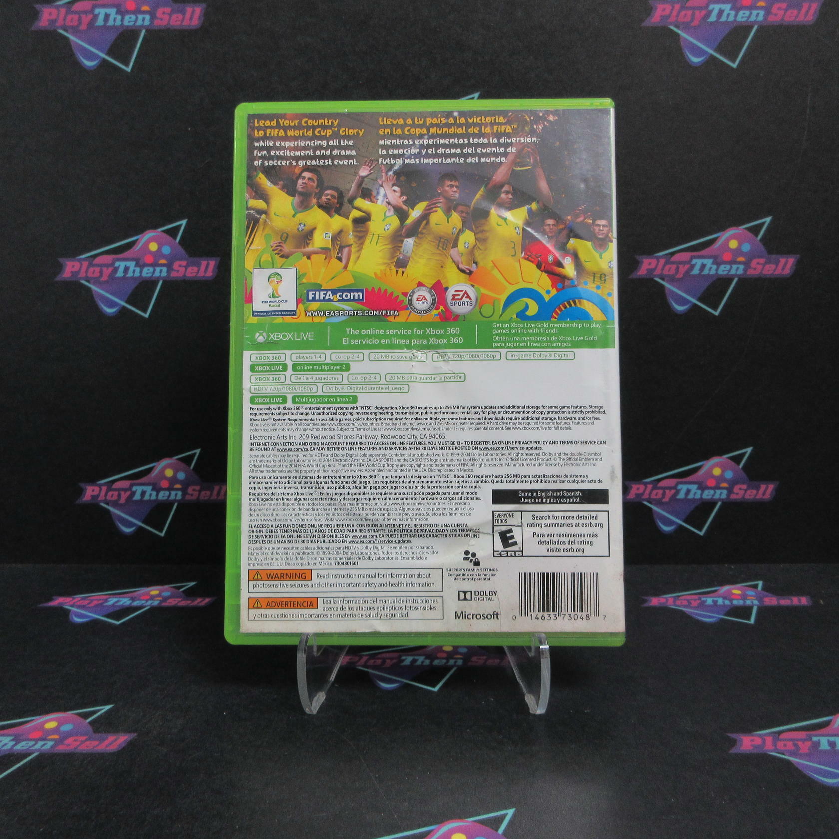 2014 FIFA World Cup Brazil Xbox 360 Complete - Very Good