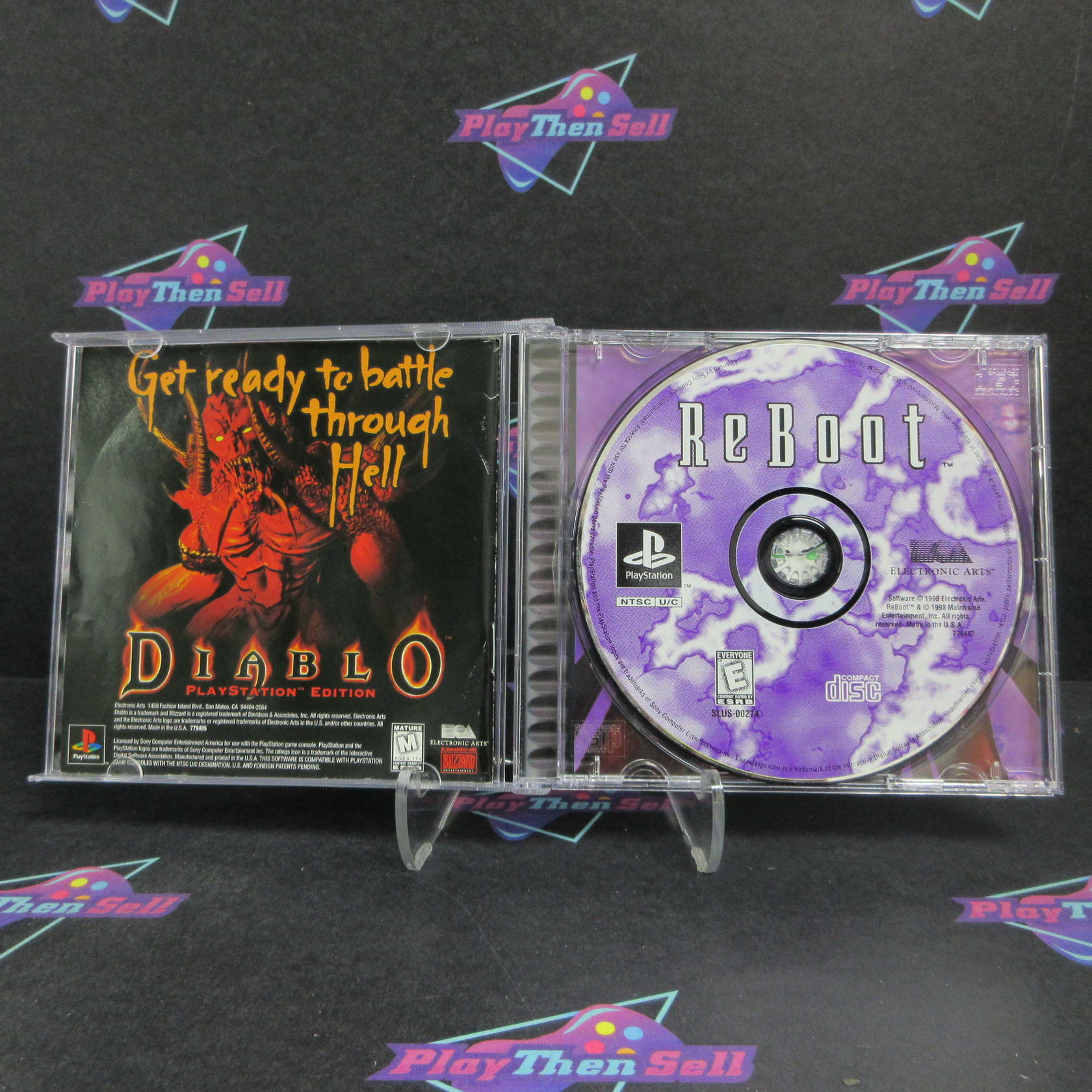 Reboot PS1 PlayStation 1 Complete - Very Good