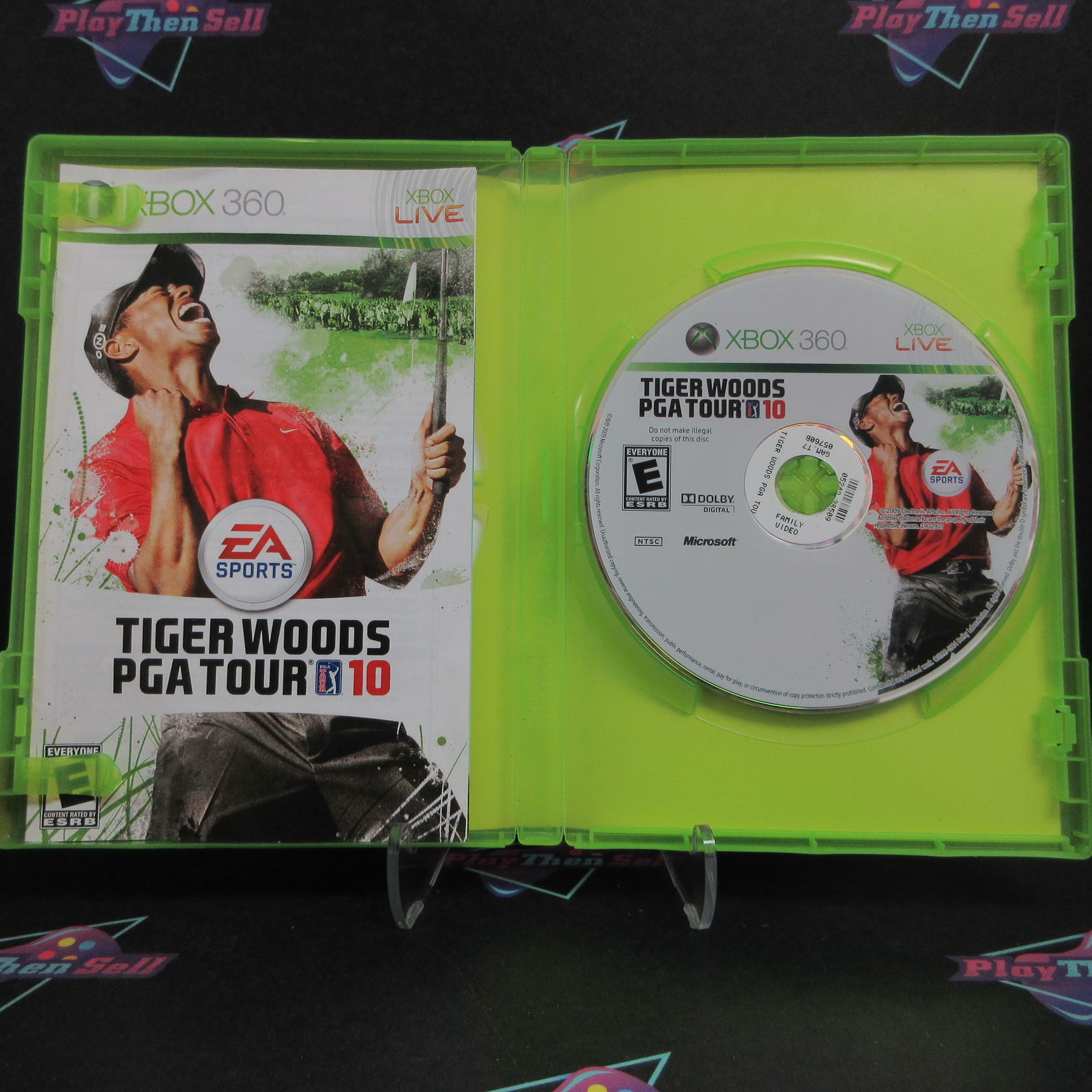 Tiger Woods PGA Tour 10 Xbox 360 Complete - Very Good