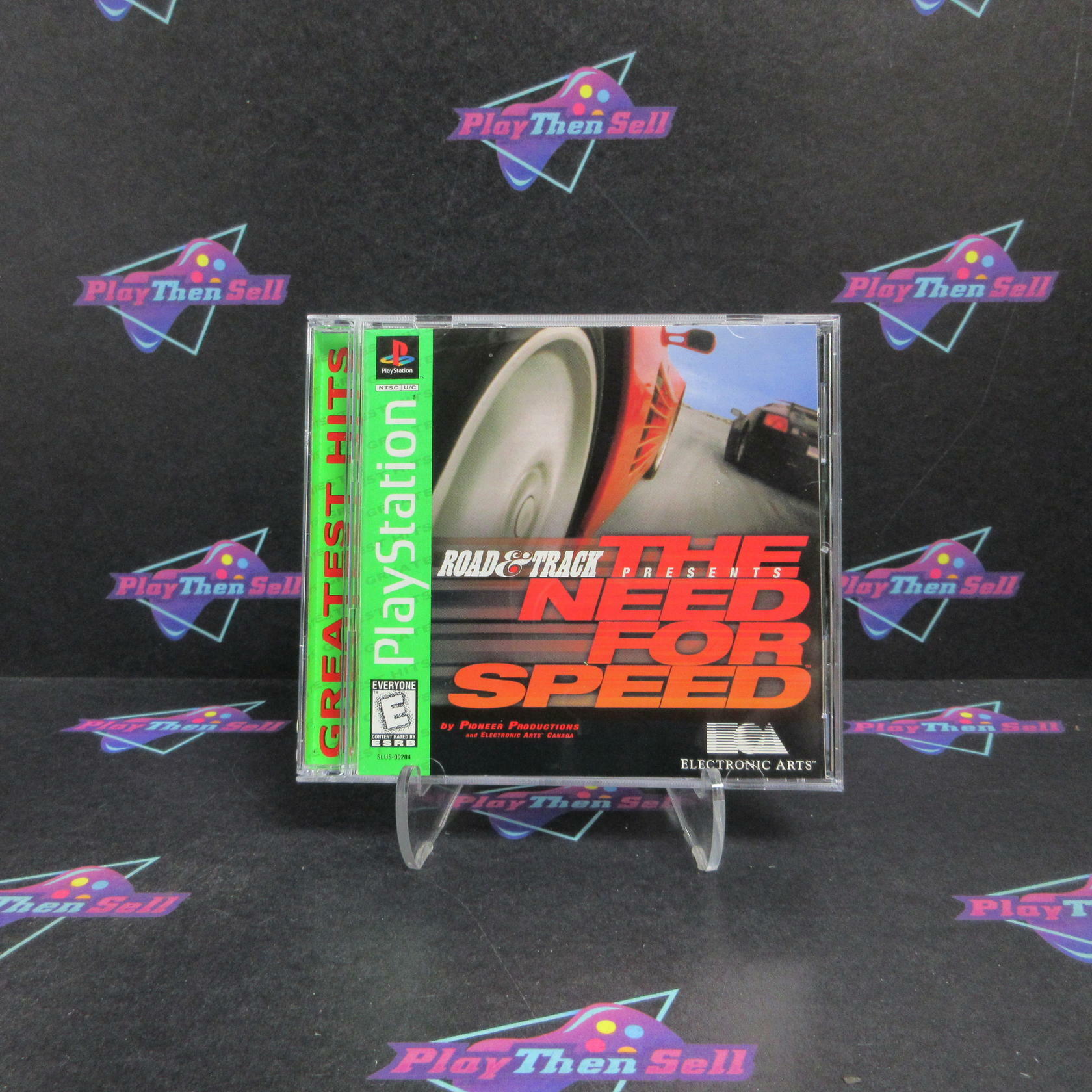 The Need for Speed PS1 PlayStation 1 GH + Reg Card Complete - Very Good