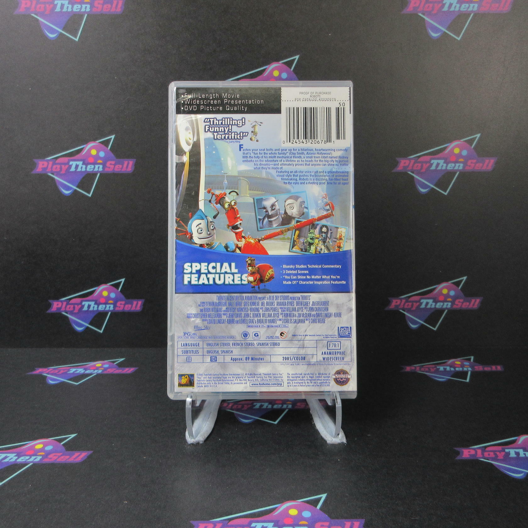 Robots Sony PSP Clear UMD Movie - Like New