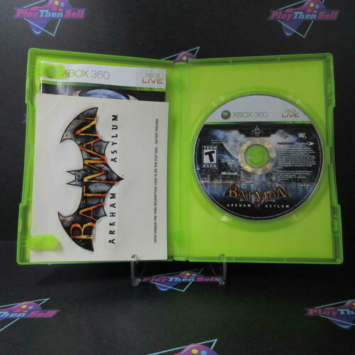 Batman Arkham Asylum GameStop Exclusive Xbox 360 Complete - Very Good