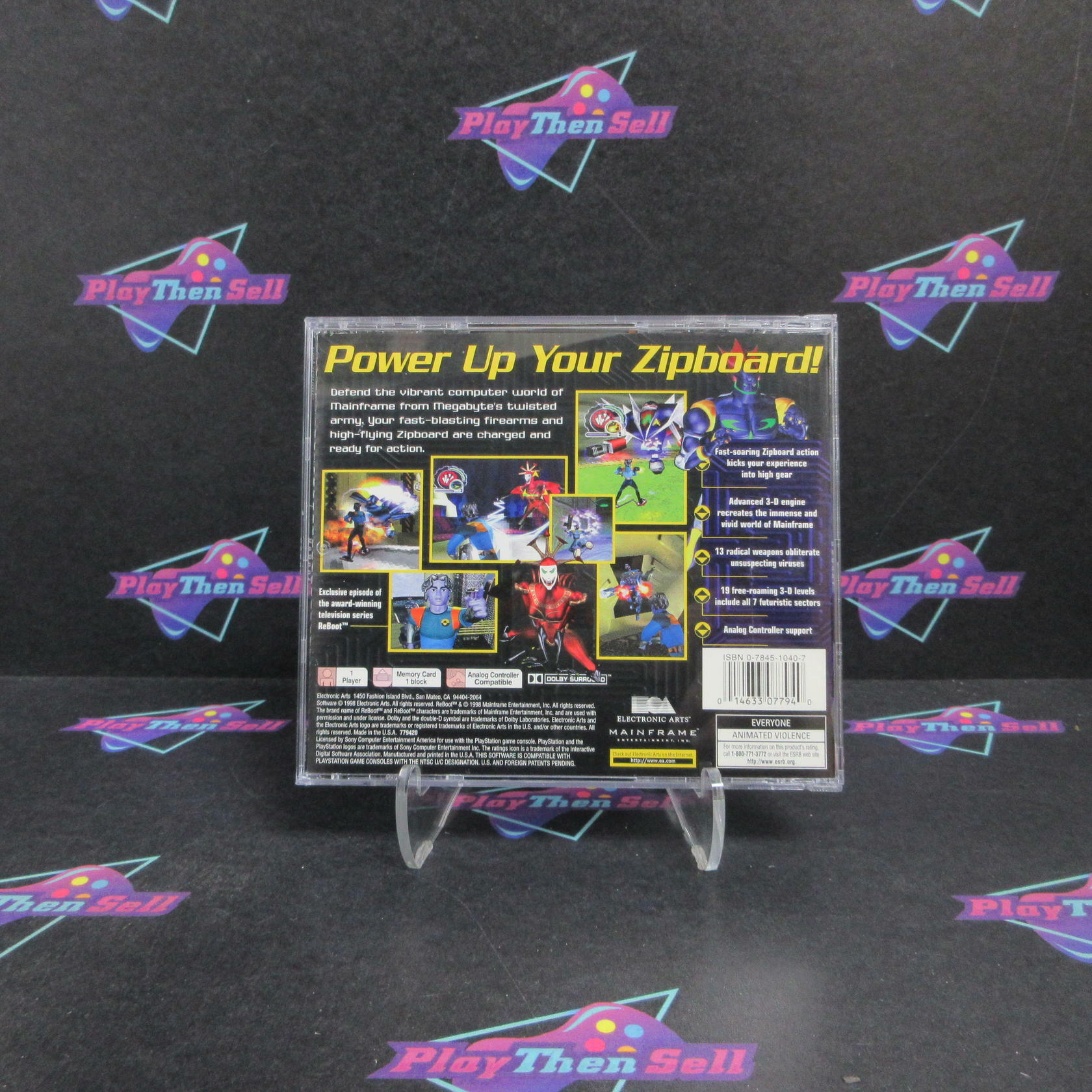 Reboot PS1 PlayStation 1 Complete - Very Good