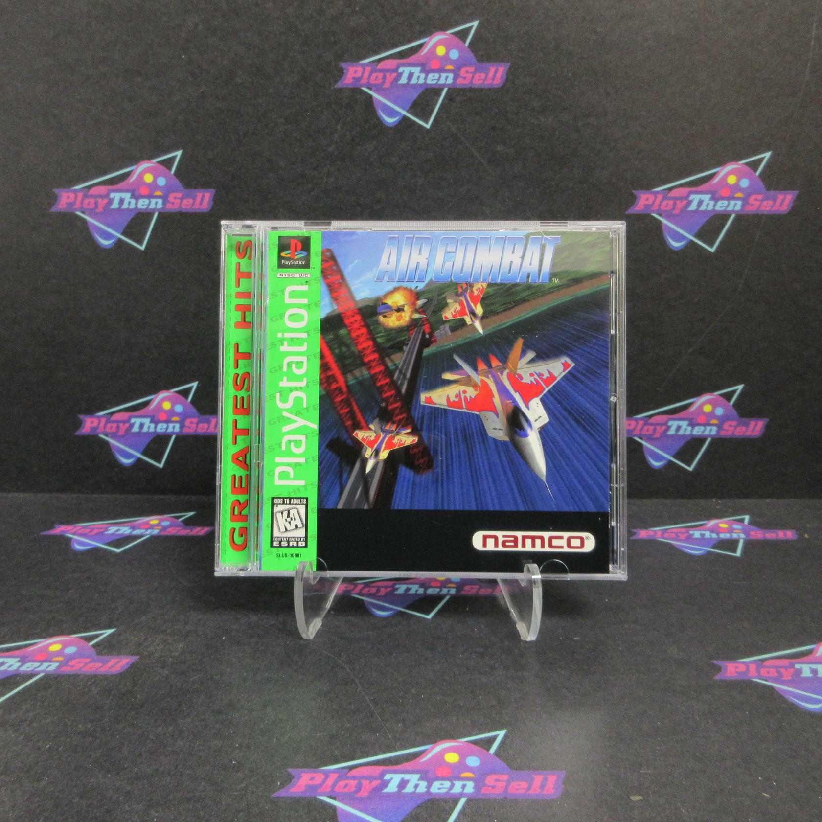 Air Combat PS1 PlayStation 1 GH + Reg Card Complete - Very Good