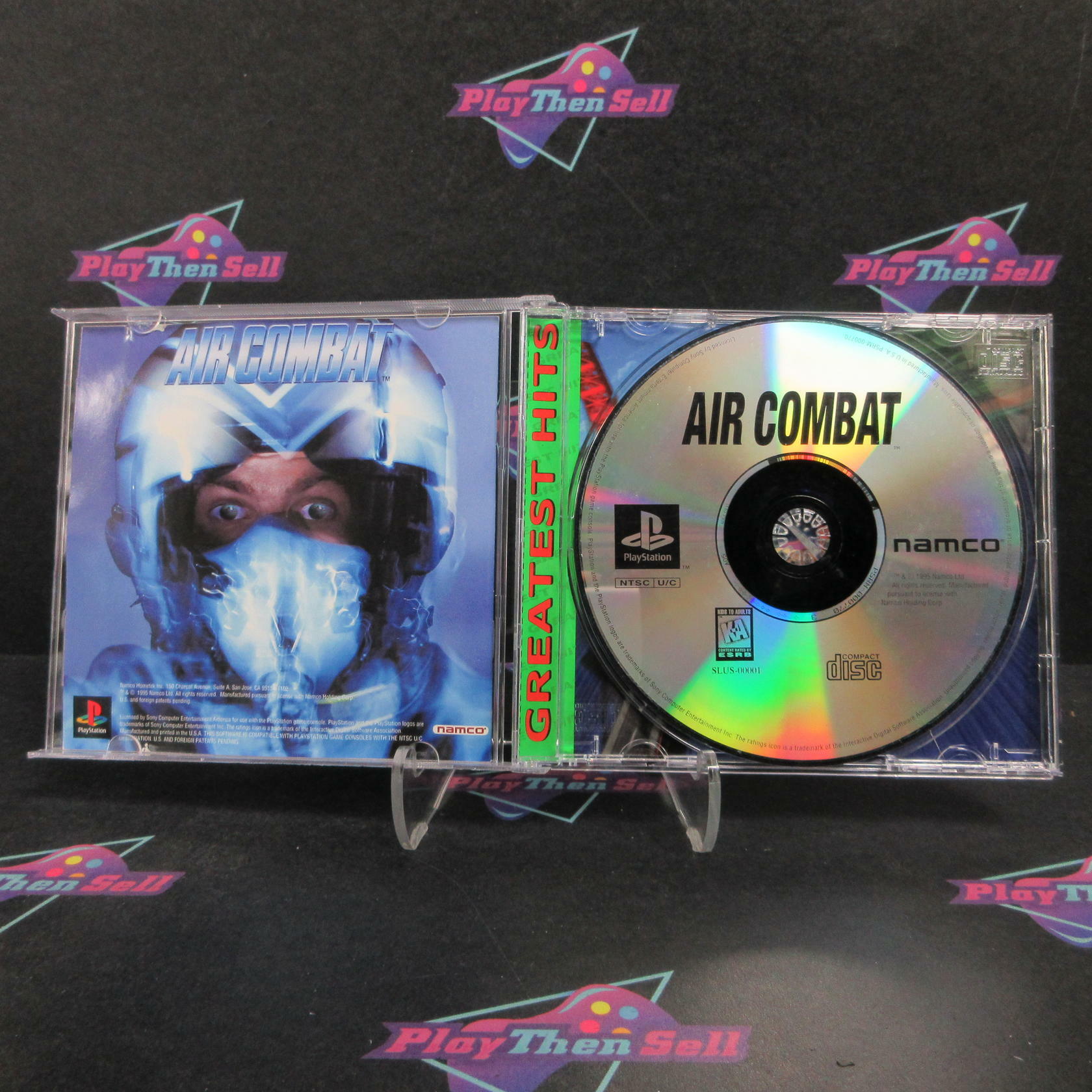Air Combat PS1 PlayStation 1 GH + Reg Card Complete - Very Good