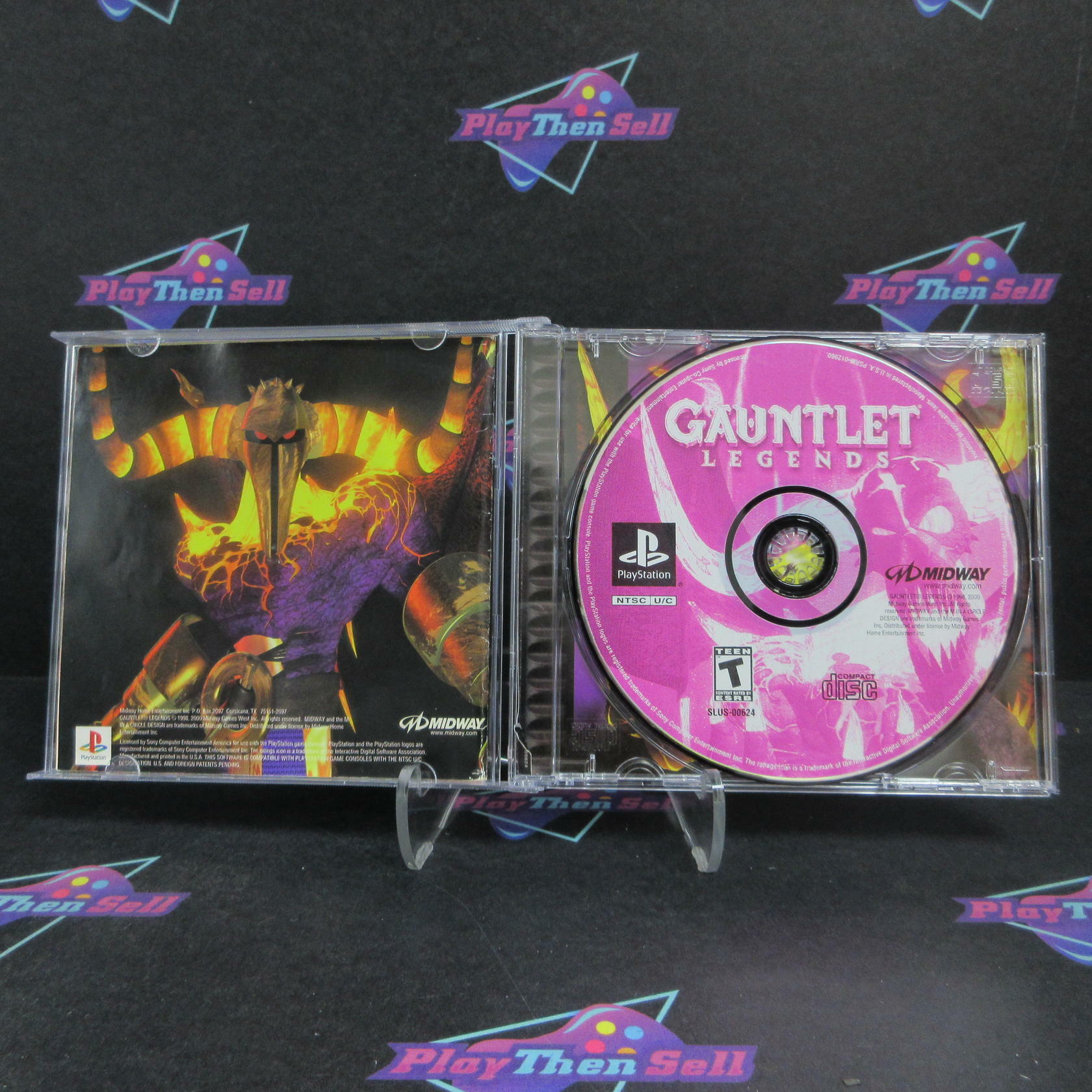 Gauntlet Legends PS1 PlayStation 1 Complete - Very Good