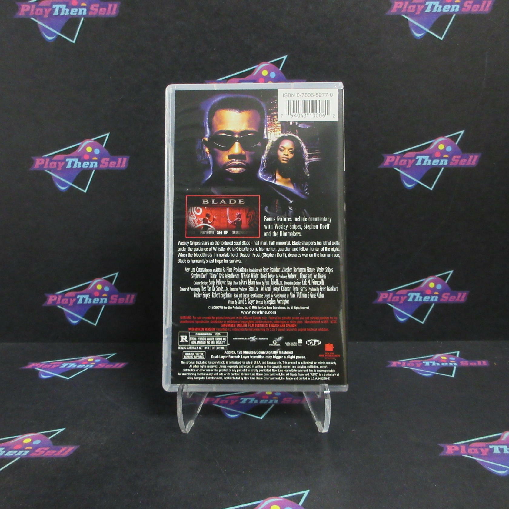 Blade - Sony PSP UMD Movie - Like New