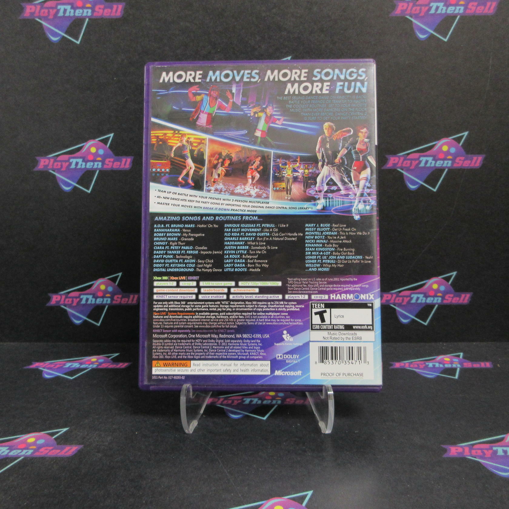 Dance Central 2 Xbox 360 Complete - Very Good