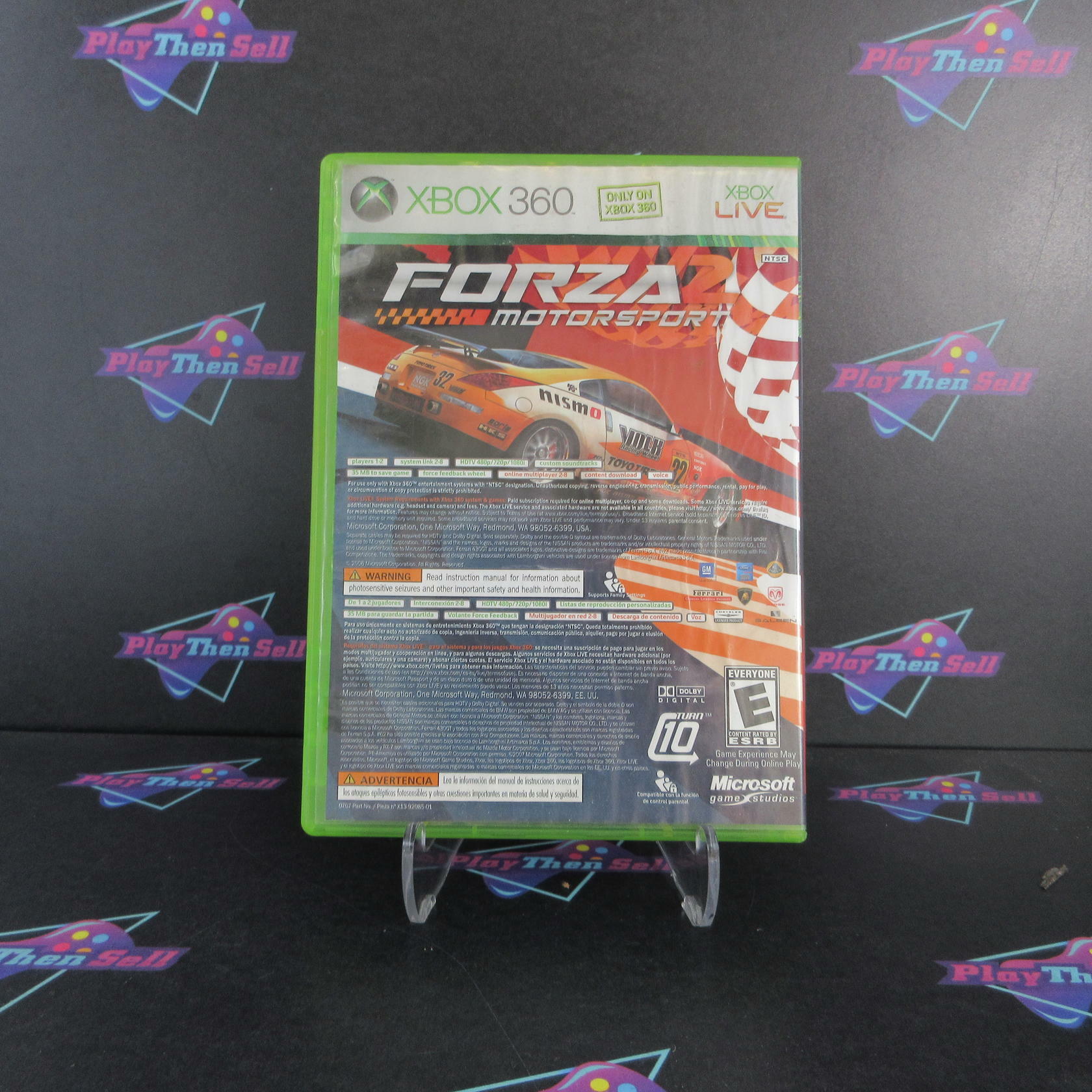 Marvel Ultimate Alliance & Forza 2 Motorsport Xbox 360 Complete - Very Good