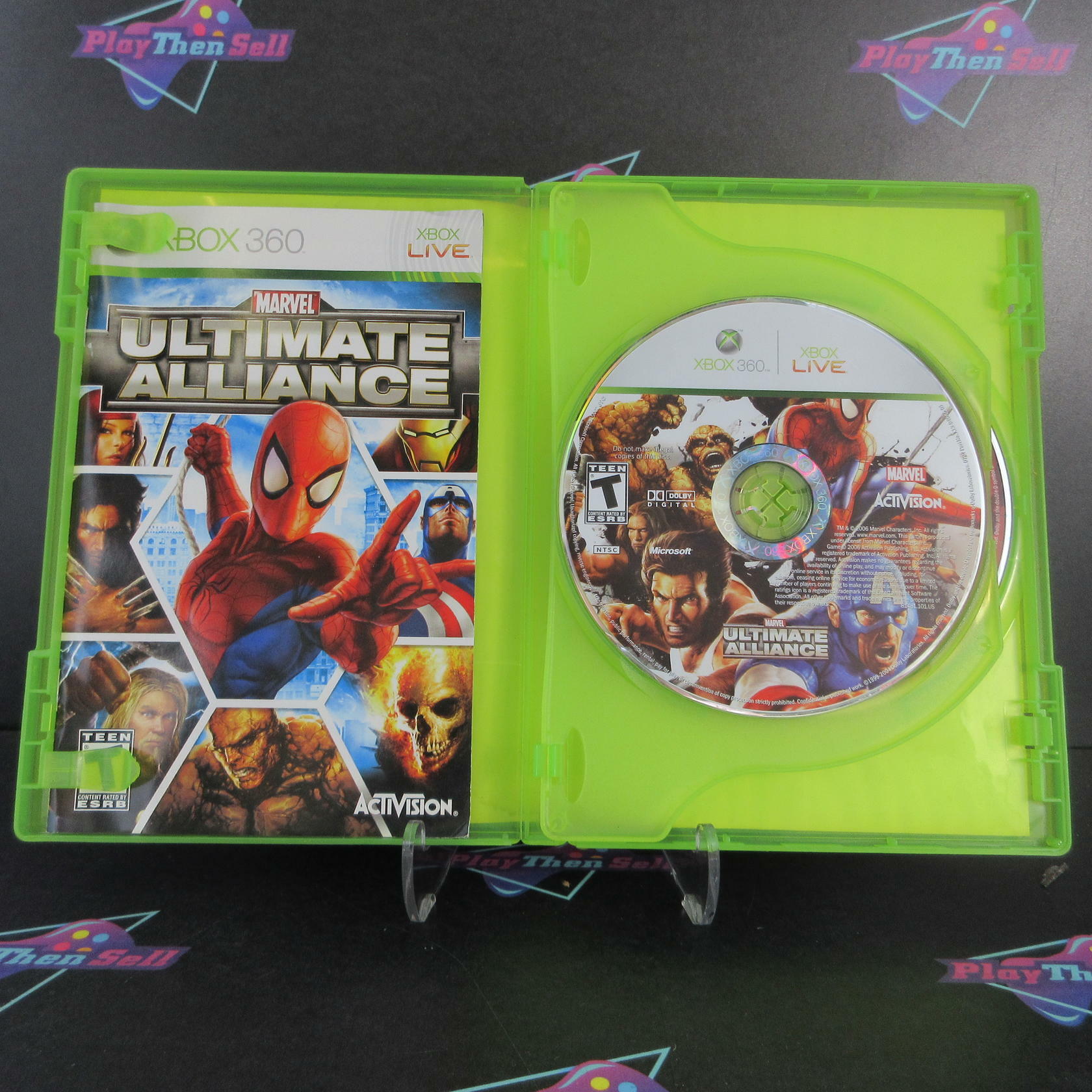 Marvel Ultimate Alliance & Forza 2 Motorsport Xbox 360 Complete - Very Good