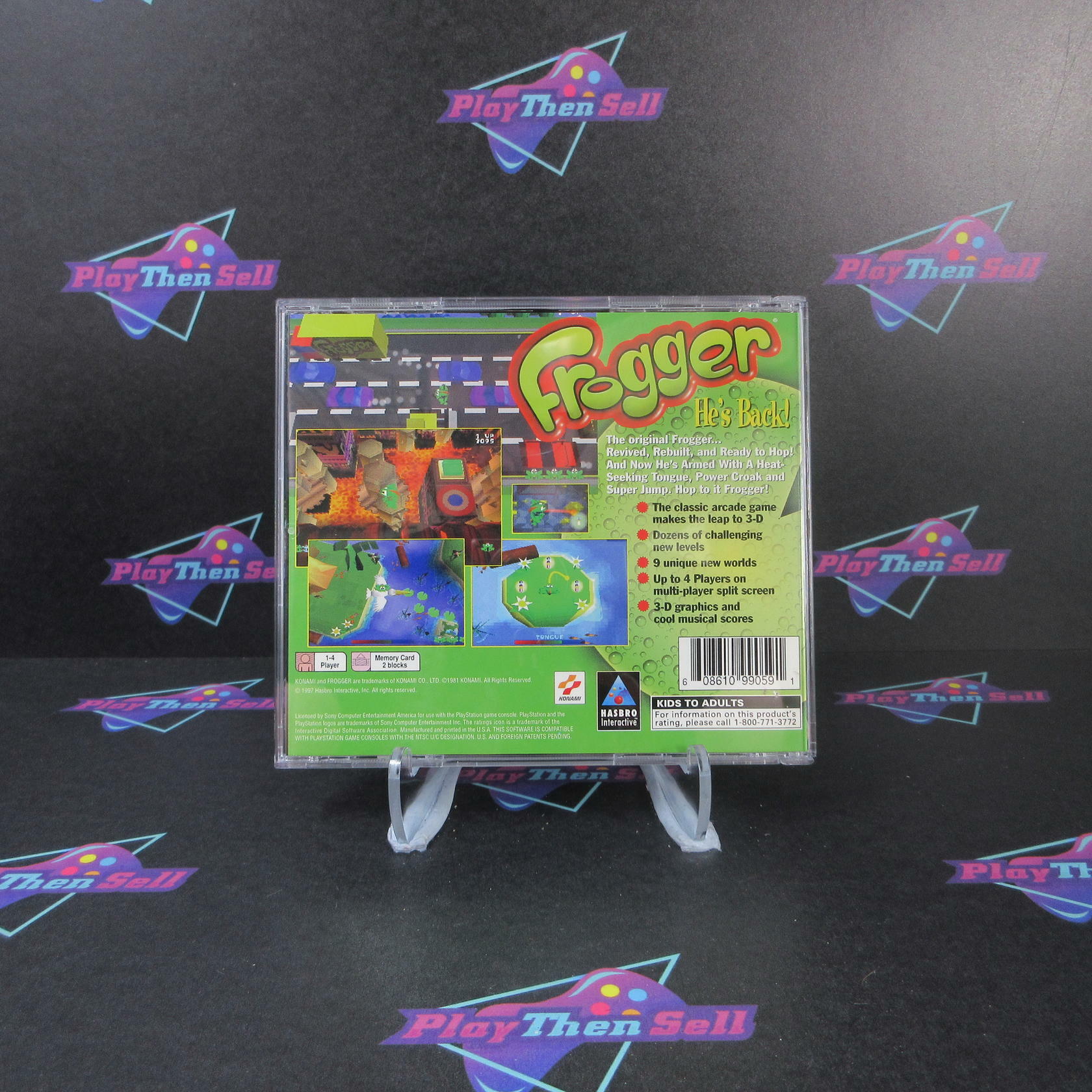 Frogger PS1 PlayStation 1 Complete - Very Good