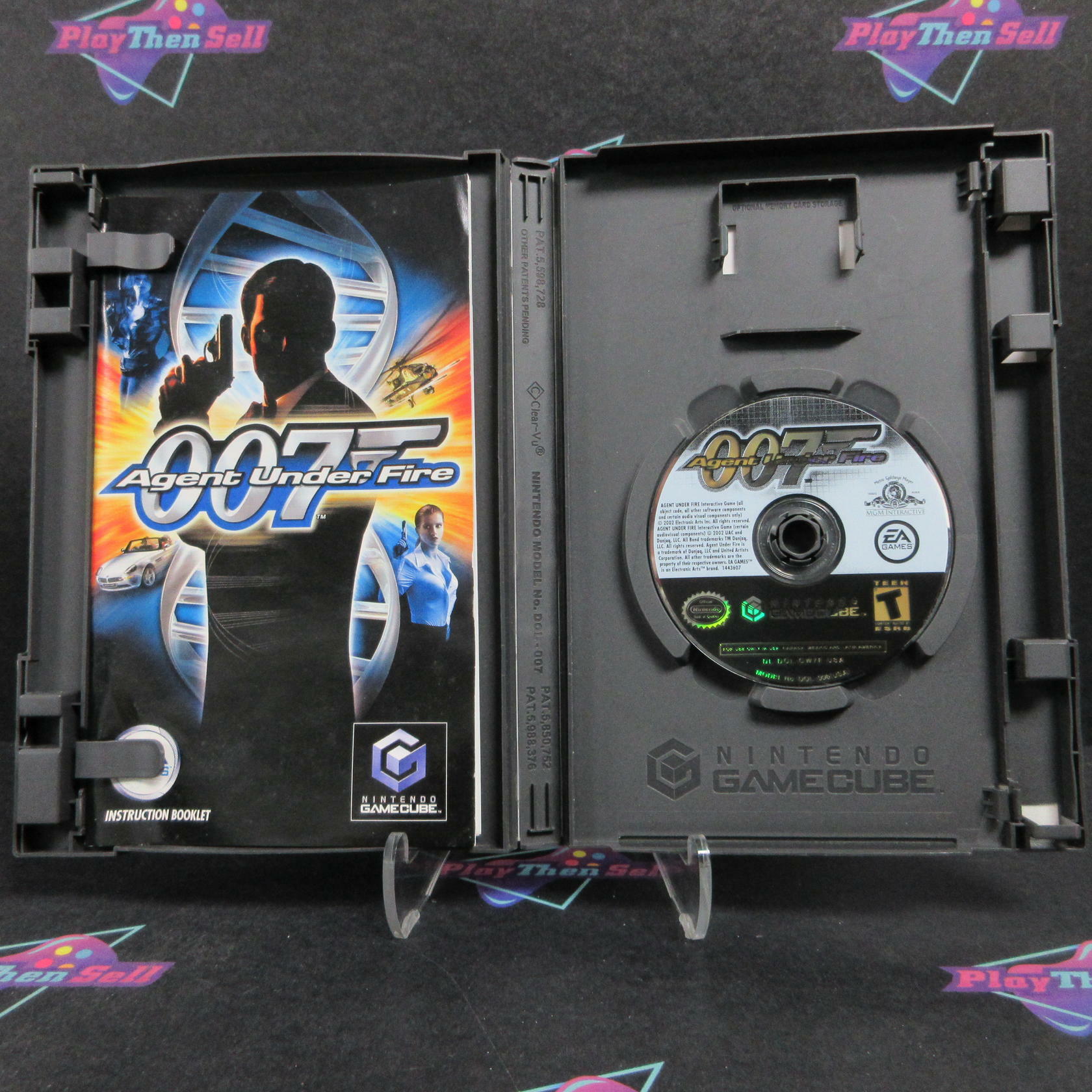 James Bond 007 Agent Under Fire Nintendo GameCube Complete - Very Good