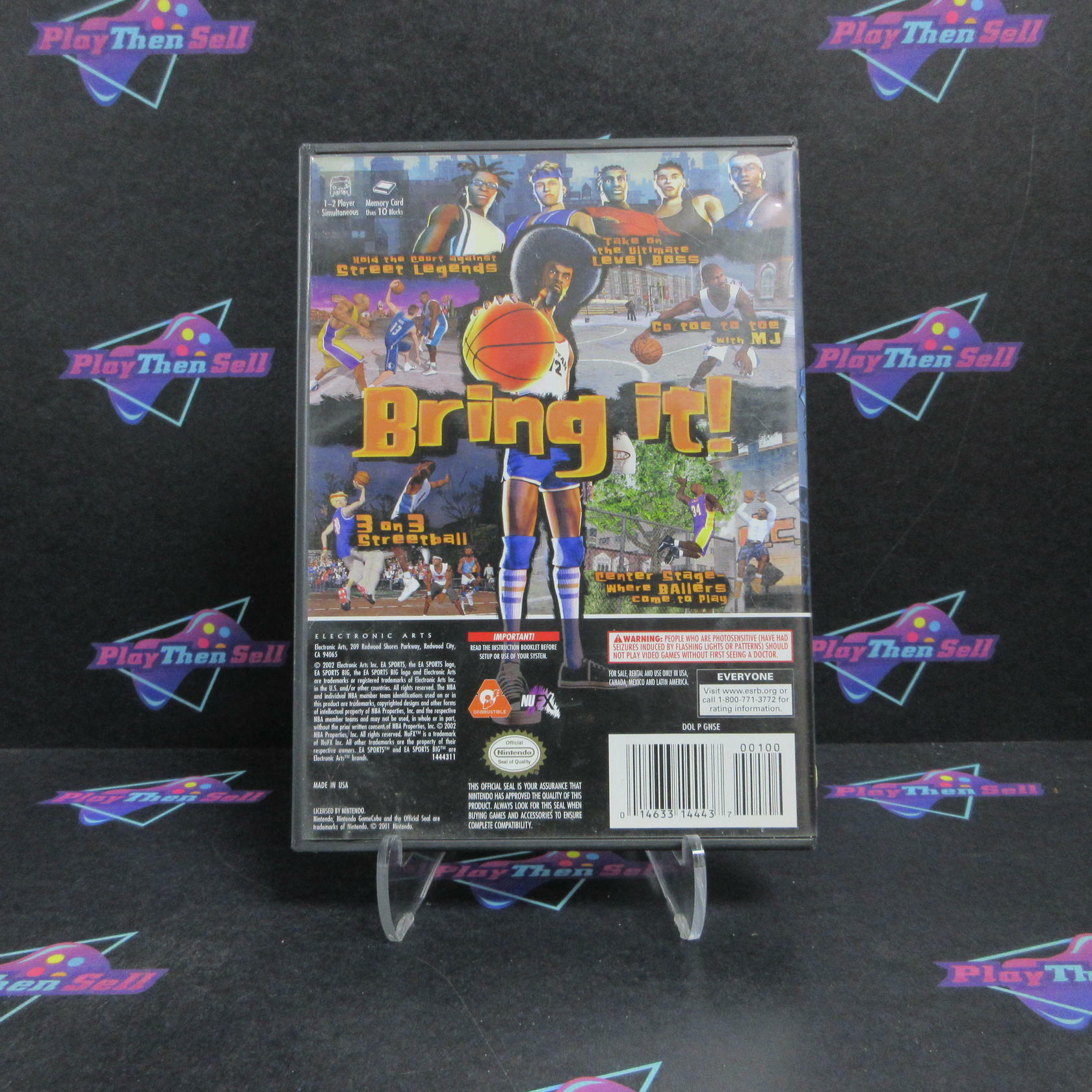 NBA Street Nintendo GameCube + Reg Card Complete - Very Good