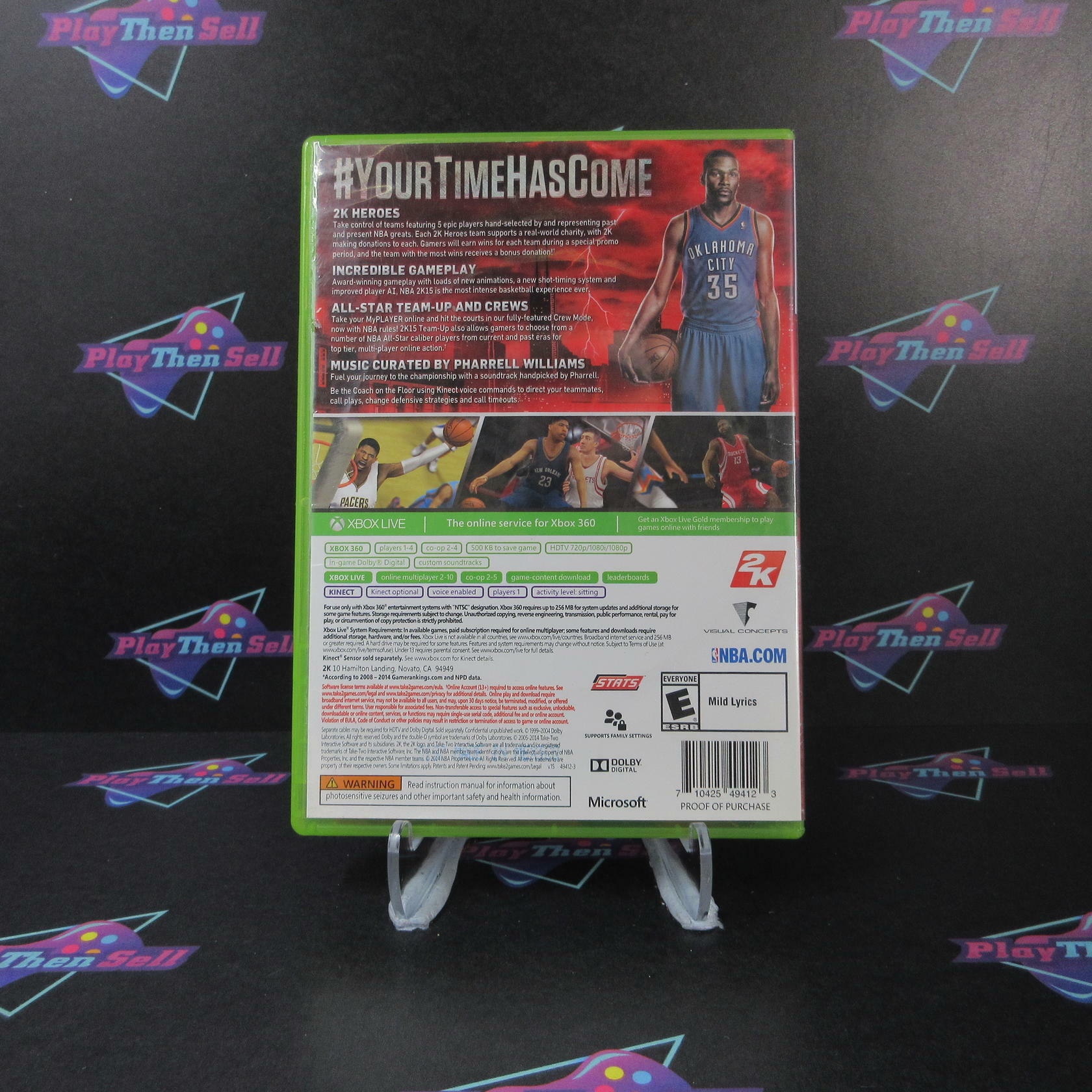 NBA 2K15 Xbox 360 Complete - Very Good