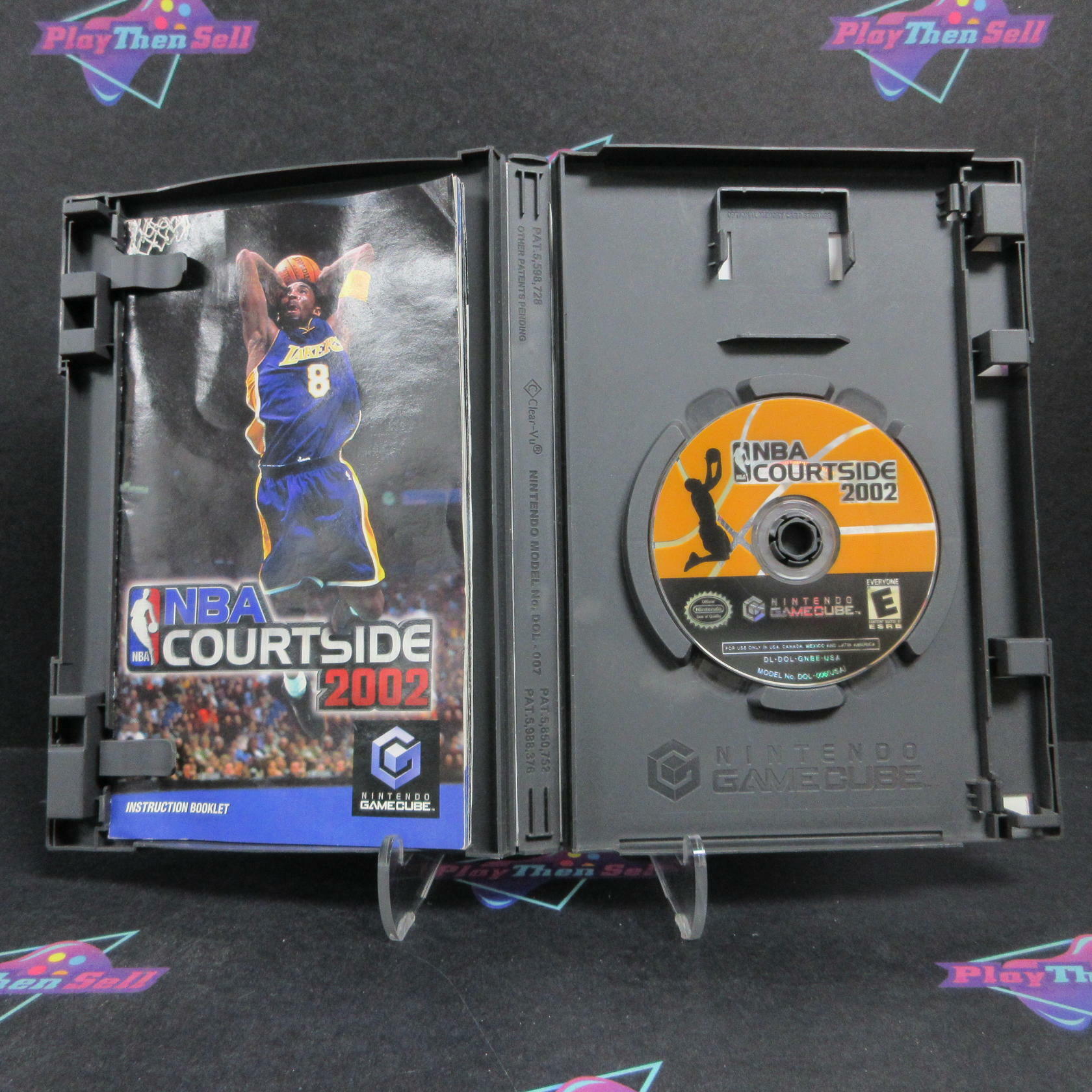 NBA Courtside 2002 Nintendo GameCube Complete - Very Good