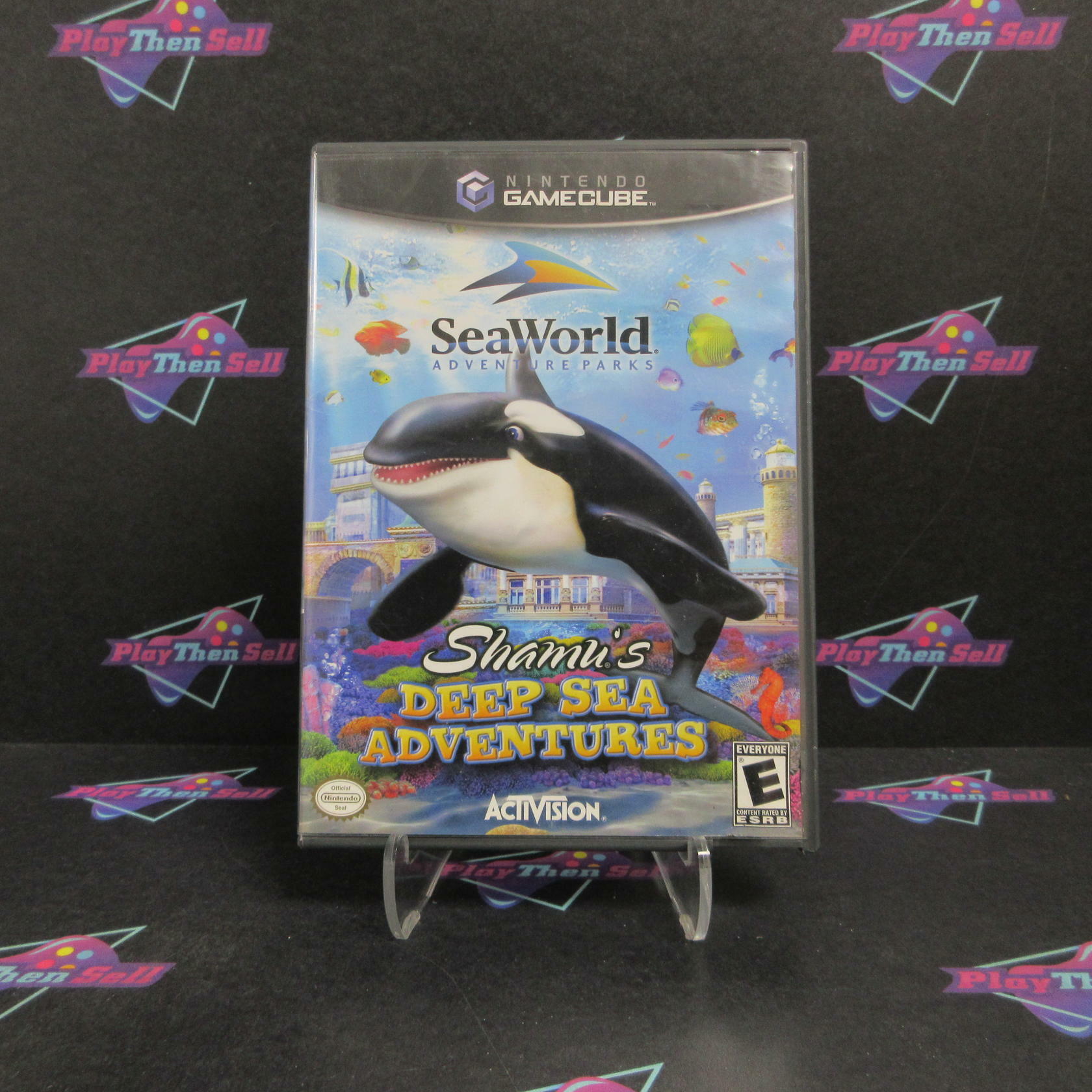 SeaWorld Shamu's Deep Sea Adventure Nintendo GameCube Complete - Very Good