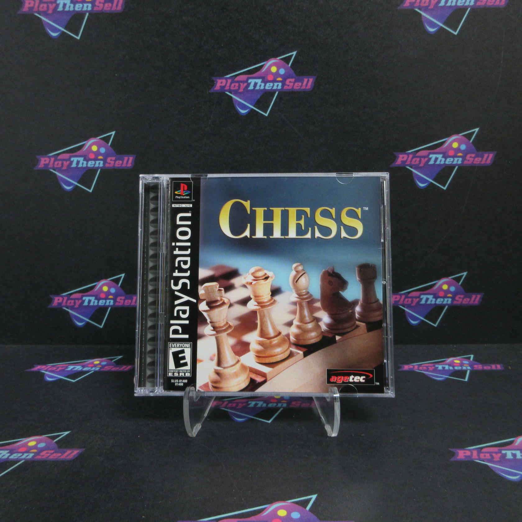 Chess PS1 PlayStation 1 + Reg Card Complete - Very Good