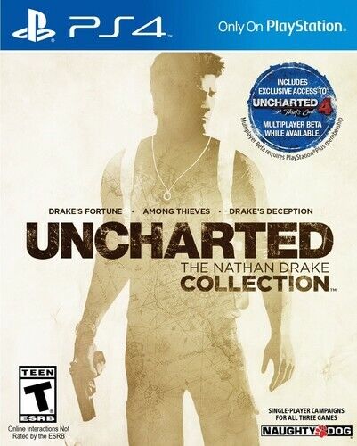 Uncharted The Nathan Drake Collection PS4 PlayStation 4 - Like New